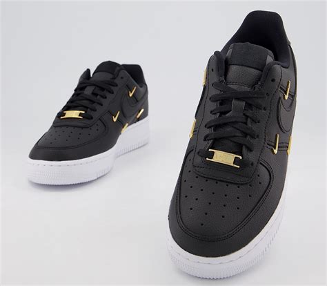 Nike Air Force 1 Low '07 Black Metalic Gold 